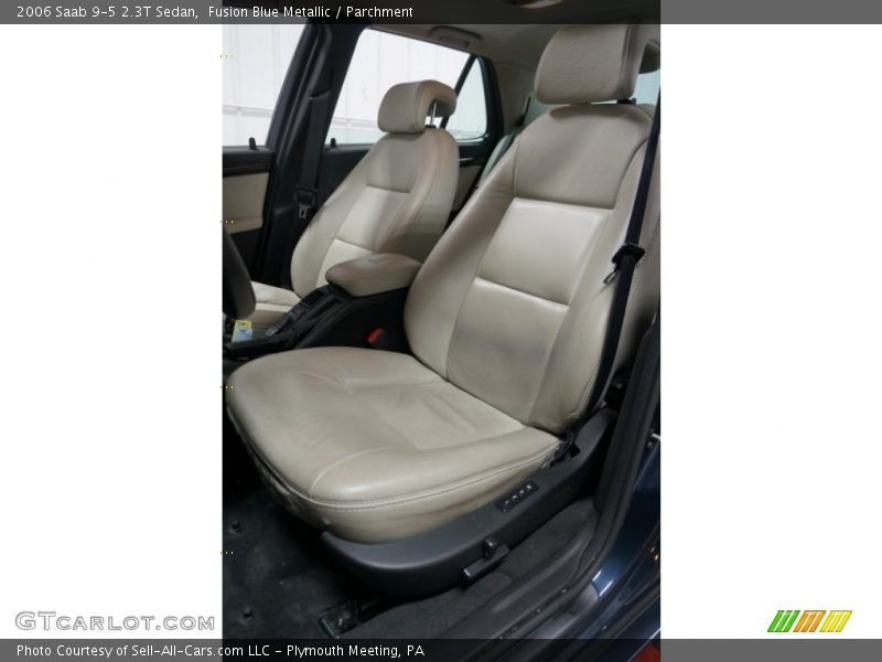 Fusion Blue Metallic / Parchment 2006 Saab 9-5 2.3T Sedan