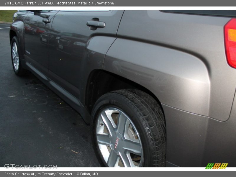 Mocha Steel Metallic / Brownstone 2011 GMC Terrain SLT AWD