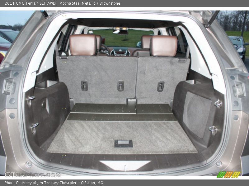 Mocha Steel Metallic / Brownstone 2011 GMC Terrain SLT AWD