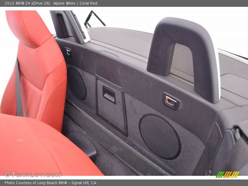 Alpine White / Coral Red 2013 BMW Z4 sDrive 28i