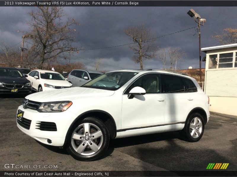 Pure White / Cornsilk Beige 2013 Volkswagen Touareg VR6 FSI Lux 4XMotion