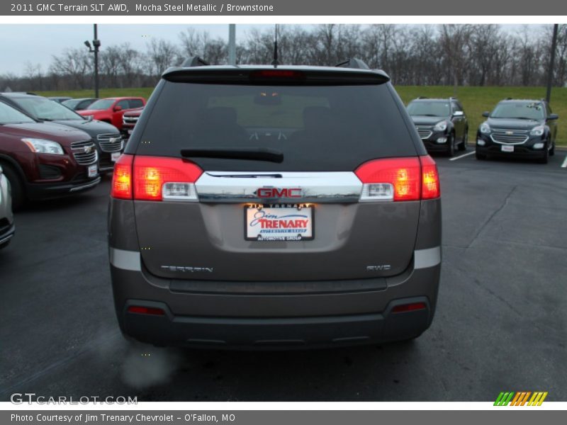 Mocha Steel Metallic / Brownstone 2011 GMC Terrain SLT AWD