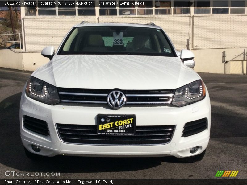 Pure White / Cornsilk Beige 2013 Volkswagen Touareg VR6 FSI Lux 4XMotion