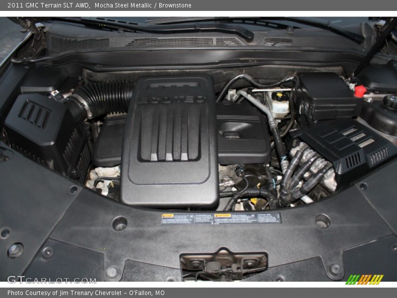 Mocha Steel Metallic / Brownstone 2011 GMC Terrain SLT AWD