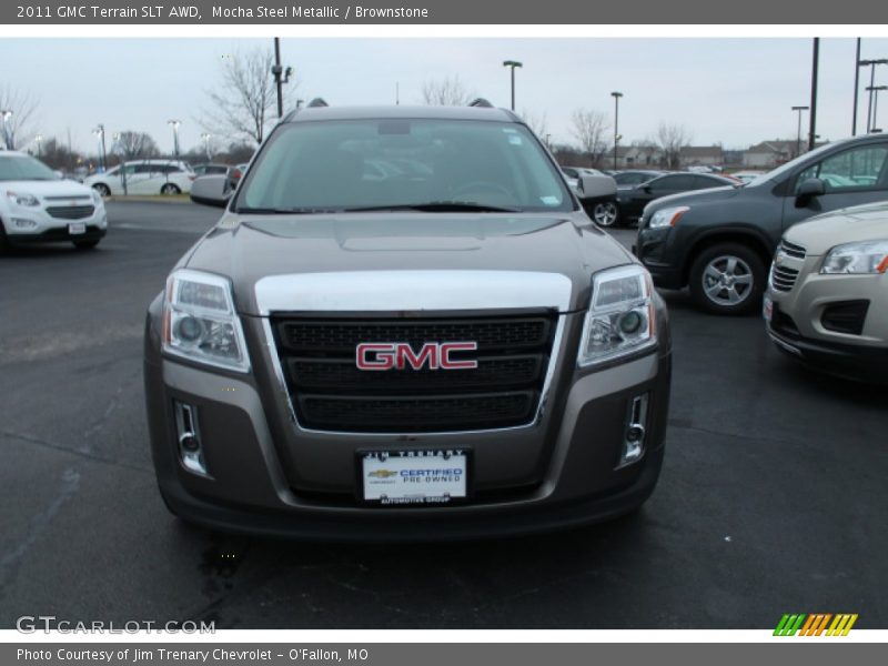 Mocha Steel Metallic / Brownstone 2011 GMC Terrain SLT AWD