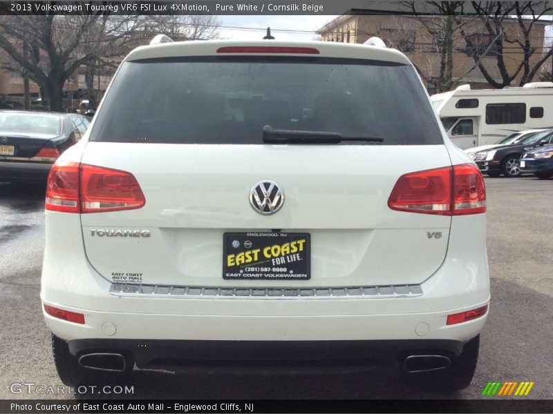 Pure White / Cornsilk Beige 2013 Volkswagen Touareg VR6 FSI Lux 4XMotion