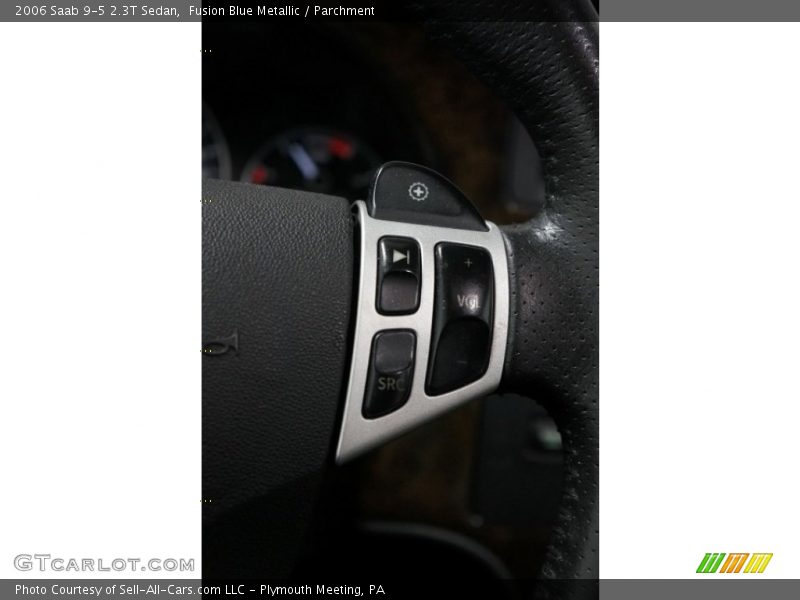 Fusion Blue Metallic / Parchment 2006 Saab 9-5 2.3T Sedan