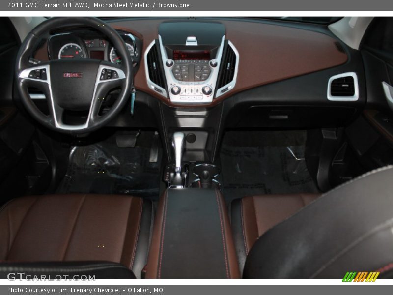 Mocha Steel Metallic / Brownstone 2011 GMC Terrain SLT AWD