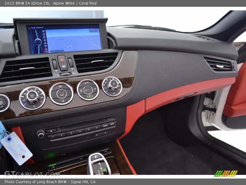 Alpine White / Coral Red 2013 BMW Z4 sDrive 28i