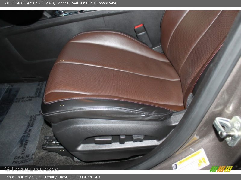 Mocha Steel Metallic / Brownstone 2011 GMC Terrain SLT AWD