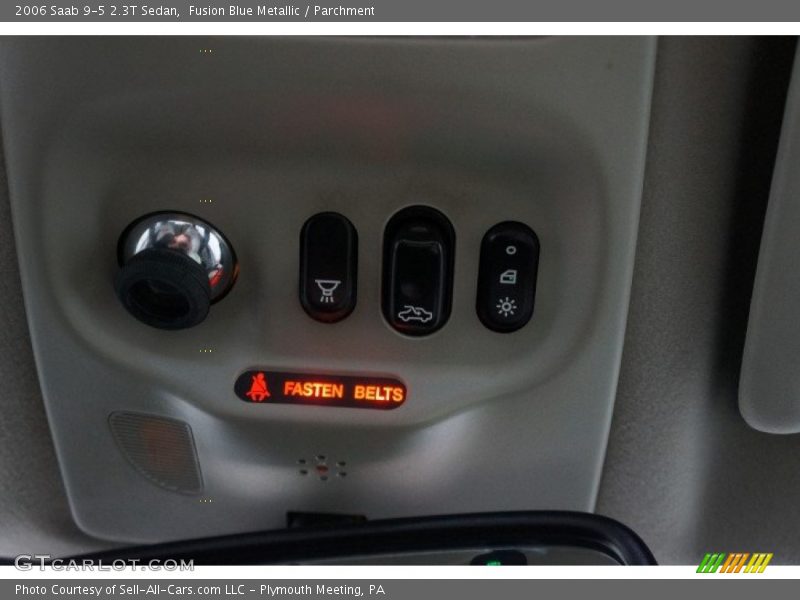 Fusion Blue Metallic / Parchment 2006 Saab 9-5 2.3T Sedan