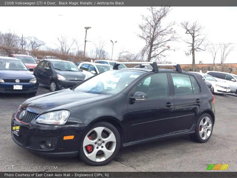 Black Magic Metallic / Anthracite Black 2008 Volkswagen GTI 4 Door