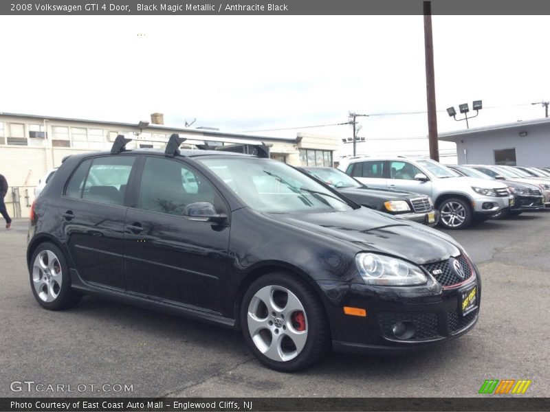 Black Magic Metallic / Anthracite Black 2008 Volkswagen GTI 4 Door