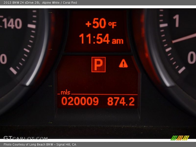 Alpine White / Coral Red 2013 BMW Z4 sDrive 28i