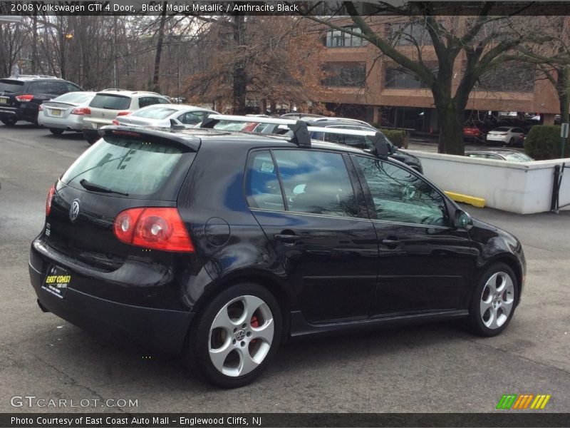 Black Magic Metallic / Anthracite Black 2008 Volkswagen GTI 4 Door