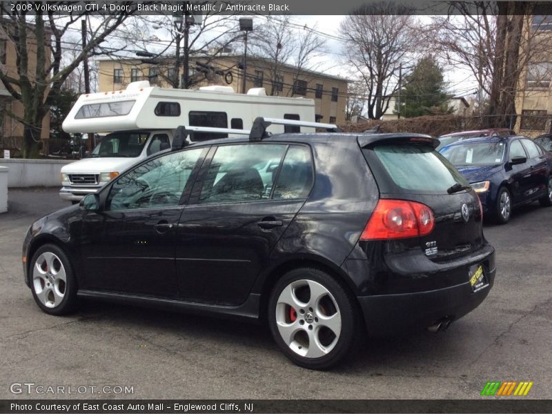 Black Magic Metallic / Anthracite Black 2008 Volkswagen GTI 4 Door