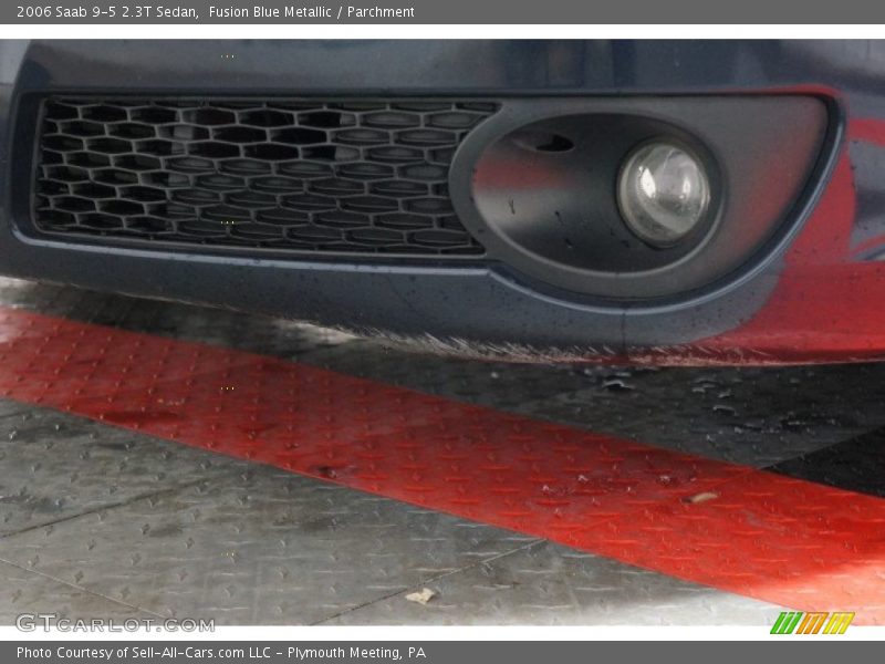 Fusion Blue Metallic / Parchment 2006 Saab 9-5 2.3T Sedan