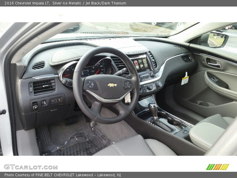 Jet Black/Dark Titanium Interior - 2016 Impala LT 