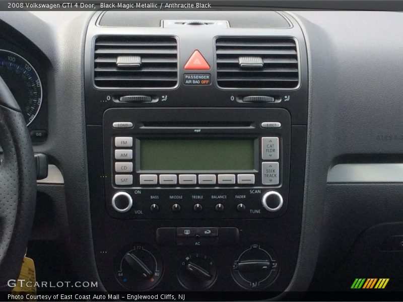 Black Magic Metallic / Anthracite Black 2008 Volkswagen GTI 4 Door