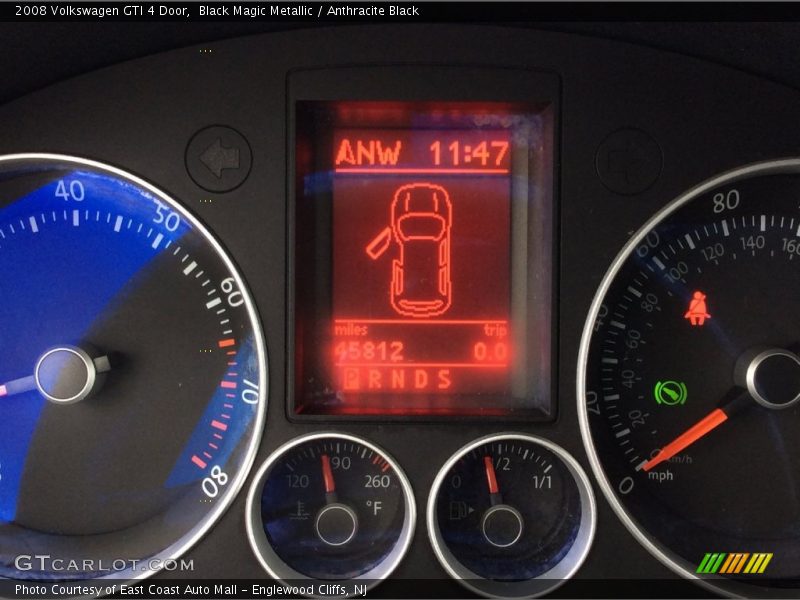 Black Magic Metallic / Anthracite Black 2008 Volkswagen GTI 4 Door