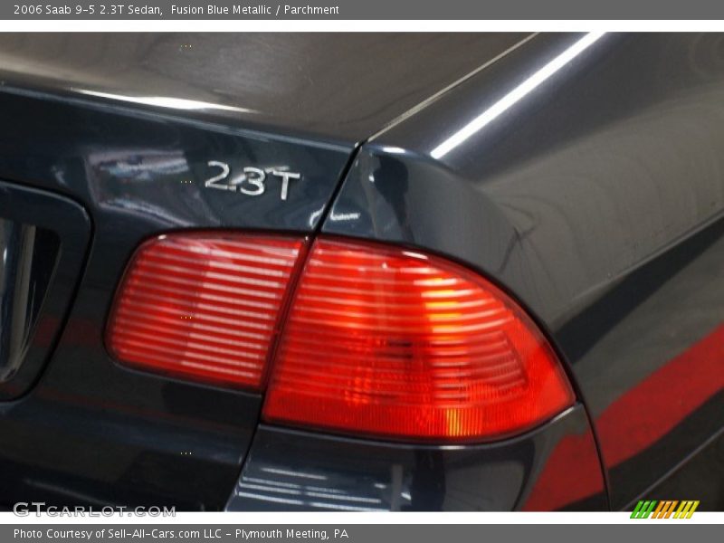 Fusion Blue Metallic / Parchment 2006 Saab 9-5 2.3T Sedan