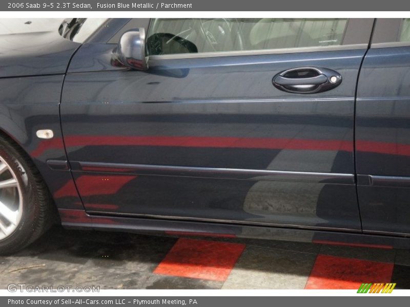 Fusion Blue Metallic / Parchment 2006 Saab 9-5 2.3T Sedan