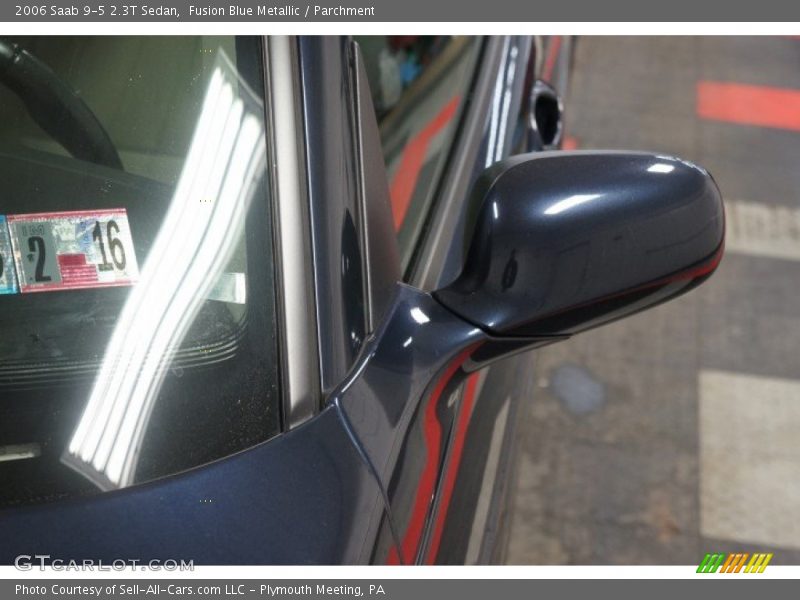 Fusion Blue Metallic / Parchment 2006 Saab 9-5 2.3T Sedan