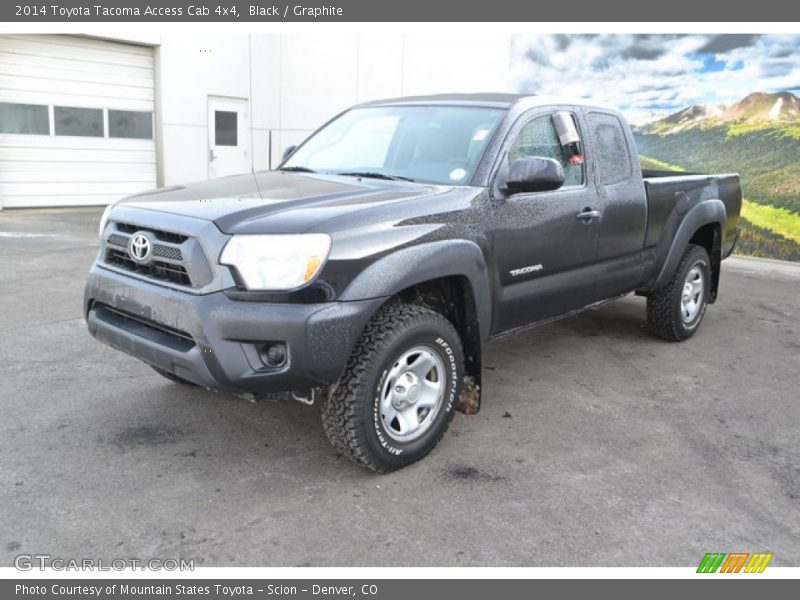 Black / Graphite 2014 Toyota Tacoma Access Cab 4x4