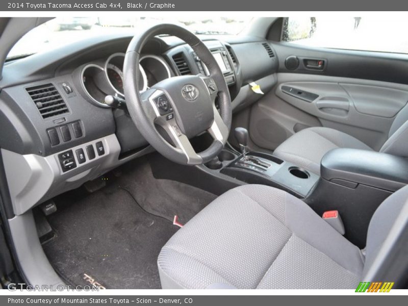 Black / Graphite 2014 Toyota Tacoma Access Cab 4x4