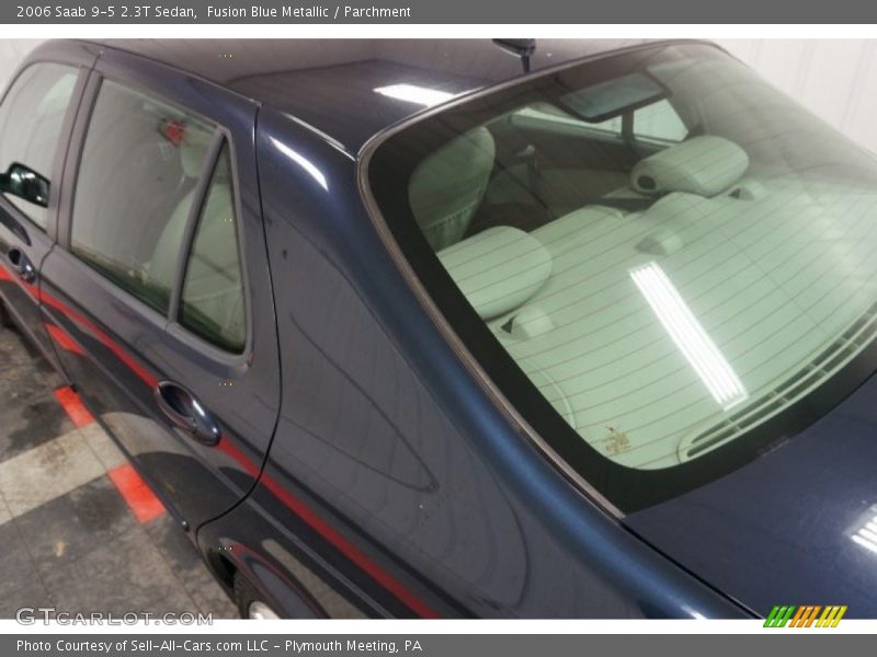 Fusion Blue Metallic / Parchment 2006 Saab 9-5 2.3T Sedan