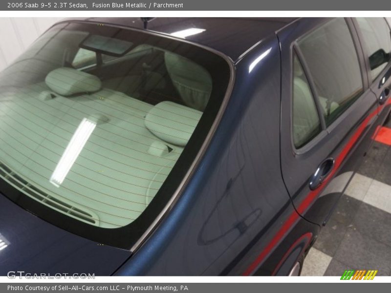 Fusion Blue Metallic / Parchment 2006 Saab 9-5 2.3T Sedan