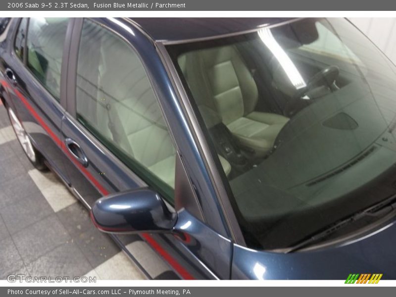 Fusion Blue Metallic / Parchment 2006 Saab 9-5 2.3T Sedan