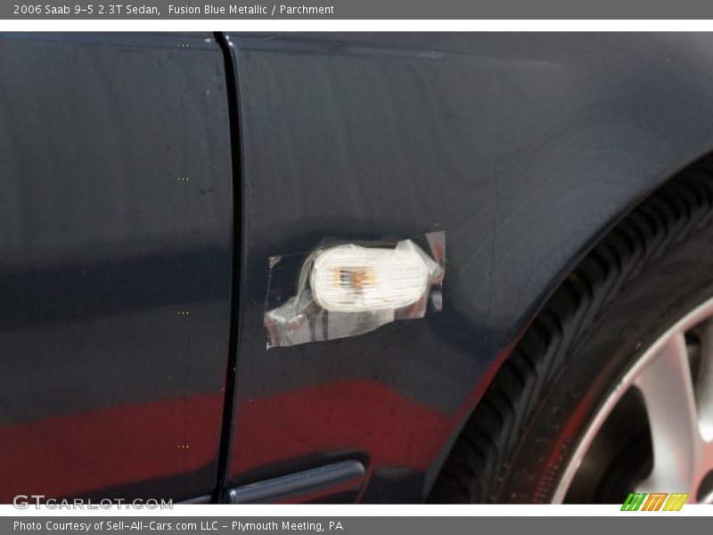 Fusion Blue Metallic / Parchment 2006 Saab 9-5 2.3T Sedan