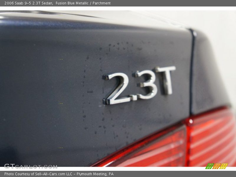 Fusion Blue Metallic / Parchment 2006 Saab 9-5 2.3T Sedan