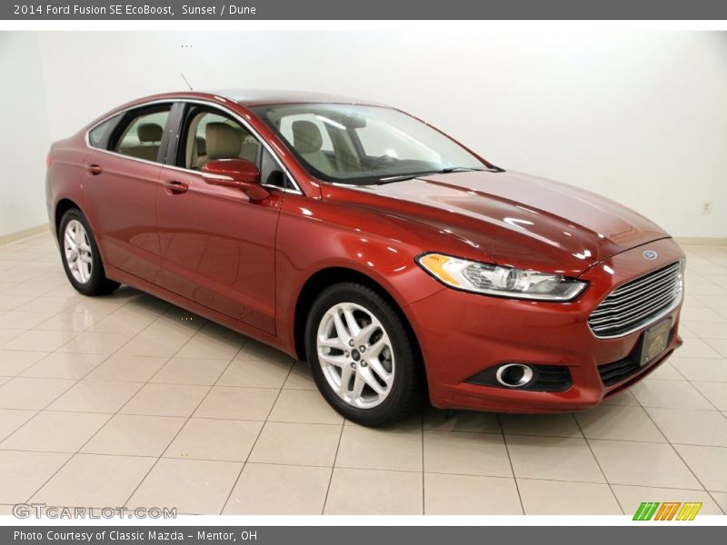Sunset / Dune 2014 Ford Fusion SE EcoBoost