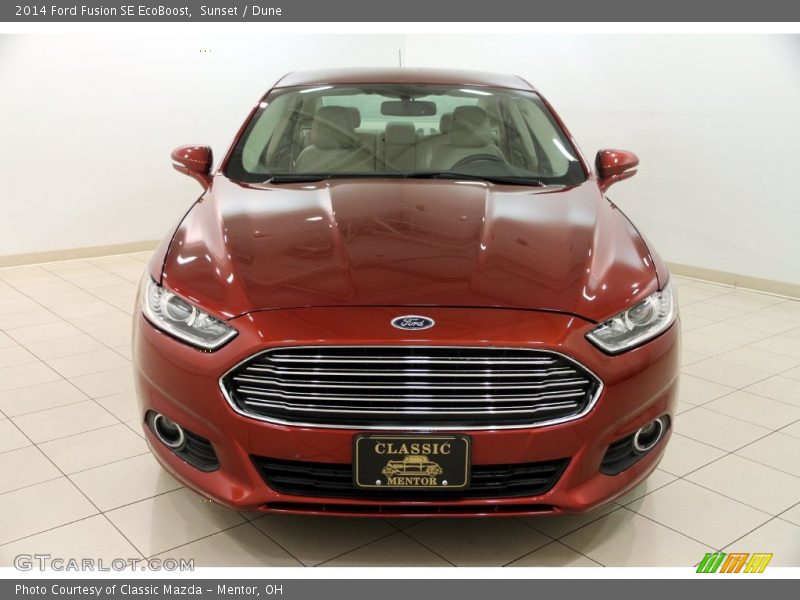 Sunset / Dune 2014 Ford Fusion SE EcoBoost