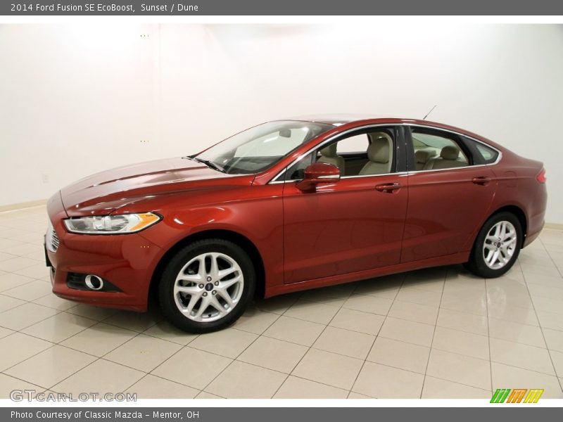 Sunset / Dune 2014 Ford Fusion SE EcoBoost