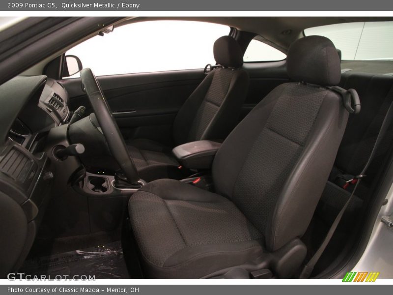 Quicksilver Metallic / Ebony 2009 Pontiac G5