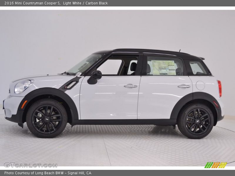 Light White / Carbon Black 2016 Mini Countryman Cooper S