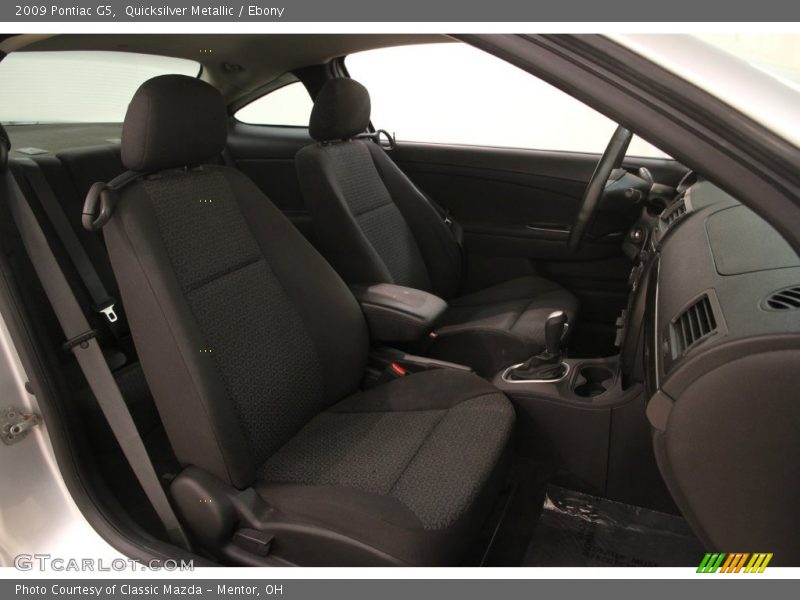 Quicksilver Metallic / Ebony 2009 Pontiac G5