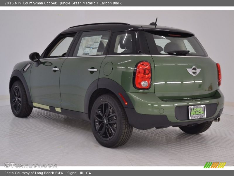 Jungle Green Metallic / Carbon Black 2016 Mini Countryman Cooper