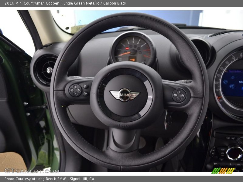 Jungle Green Metallic / Carbon Black 2016 Mini Countryman Cooper