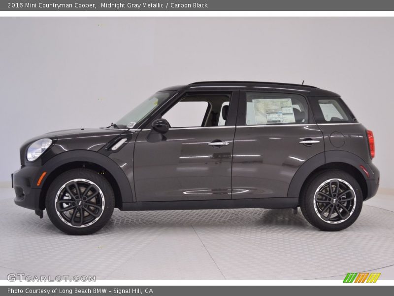 Midnight Gray Metallic / Carbon Black 2016 Mini Countryman Cooper