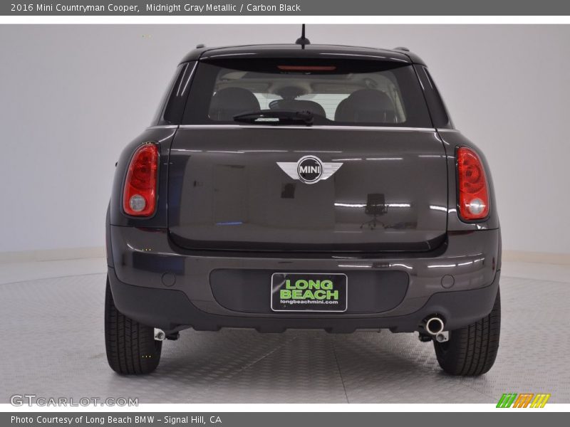 Midnight Gray Metallic / Carbon Black 2016 Mini Countryman Cooper