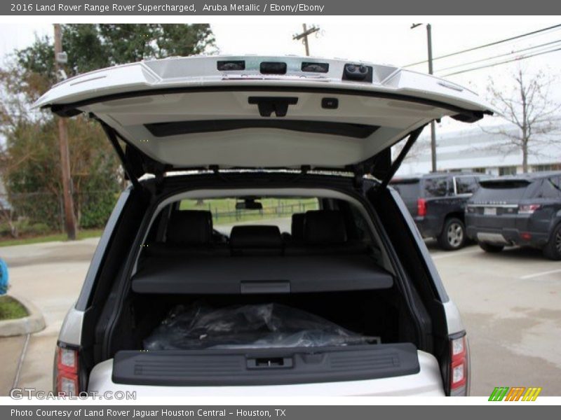 Aruba Metallic / Ebony/Ebony 2016 Land Rover Range Rover Supercharged