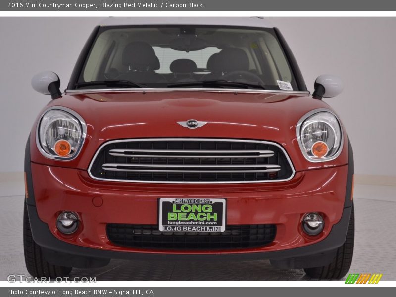 Blazing Red Metallic / Carbon Black 2016 Mini Countryman Cooper