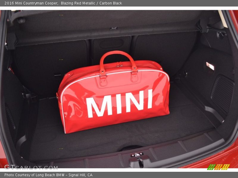 Blazing Red Metallic / Carbon Black 2016 Mini Countryman Cooper
