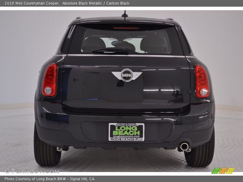 Absolute Black Metallic / Carbon Black 2016 Mini Countryman Cooper