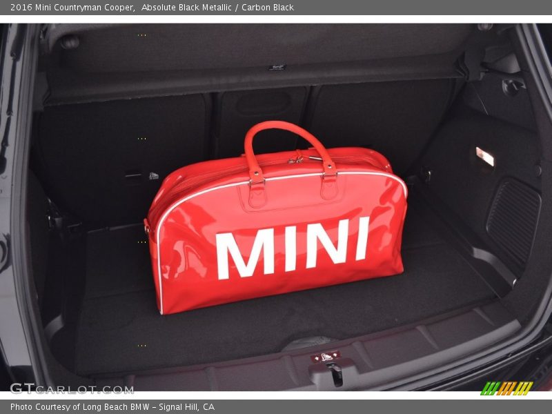 Absolute Black Metallic / Carbon Black 2016 Mini Countryman Cooper