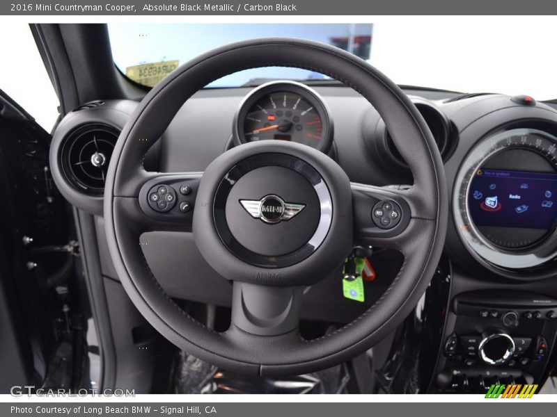Absolute Black Metallic / Carbon Black 2016 Mini Countryman Cooper